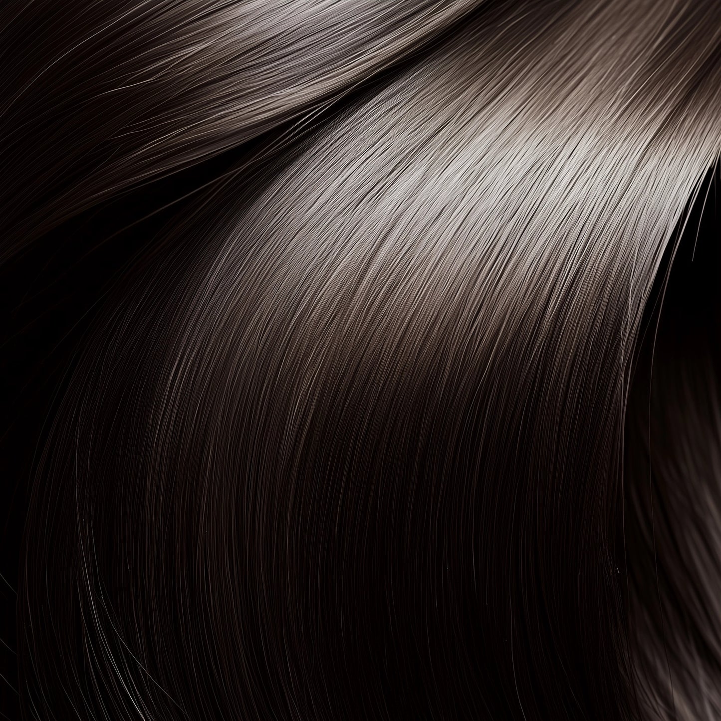 Luxurious Invisible Weft Extensions - Dark Chocolate / Farbe: 2