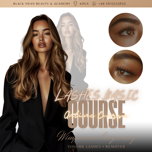 Online-Schulung Deutsch | Lashes Basic Course | Wimpernverlängerung Einzel Schulung