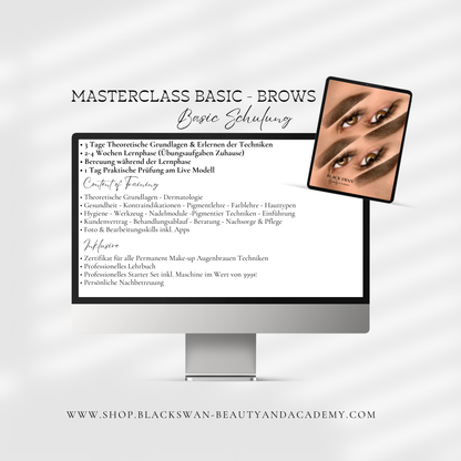 Masterclass Basic - Brows | Einzel Schulung