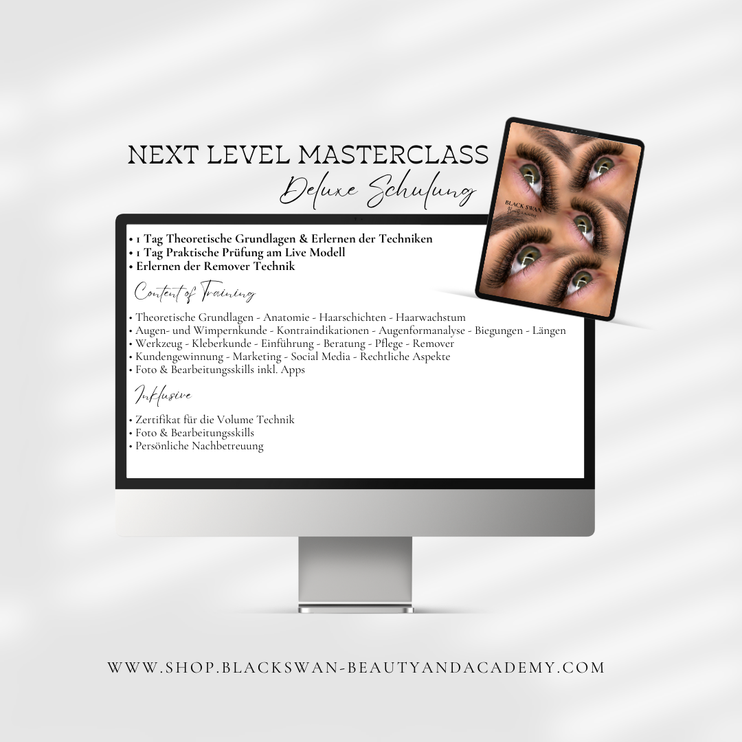 Next Level Masterclass - Deluxe | Einzel Schulung