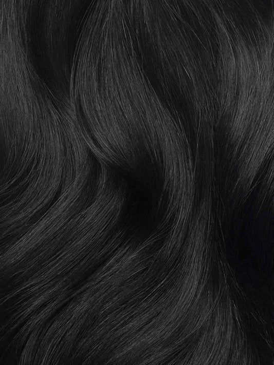 Luxurious Slim Tape in Extensions - Midnight Black / Farbe: 1A